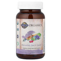 Garden of Life Organic Lemon Peel folate visual emphasizing natural folate source.