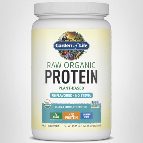 Garden of Life packaging emphasizes plant-based goodness and clean nutrition.