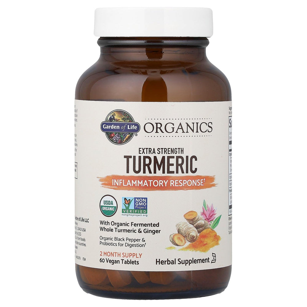 Garden of Life Organics black pepper extract inset for absorption