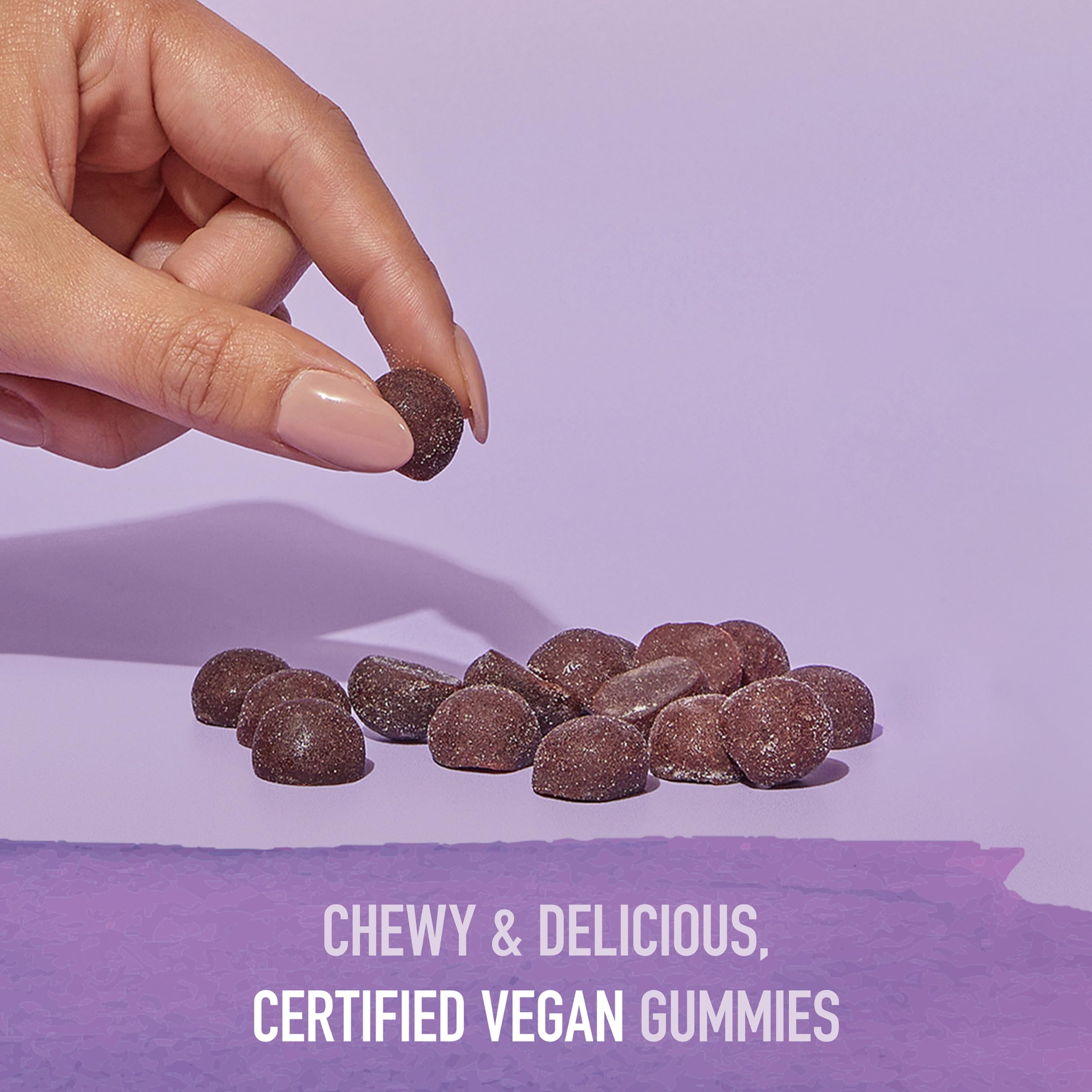 Garden of Life Organics Elderberry Gummies adults serving highlighting convenient daily antioxidant support.
