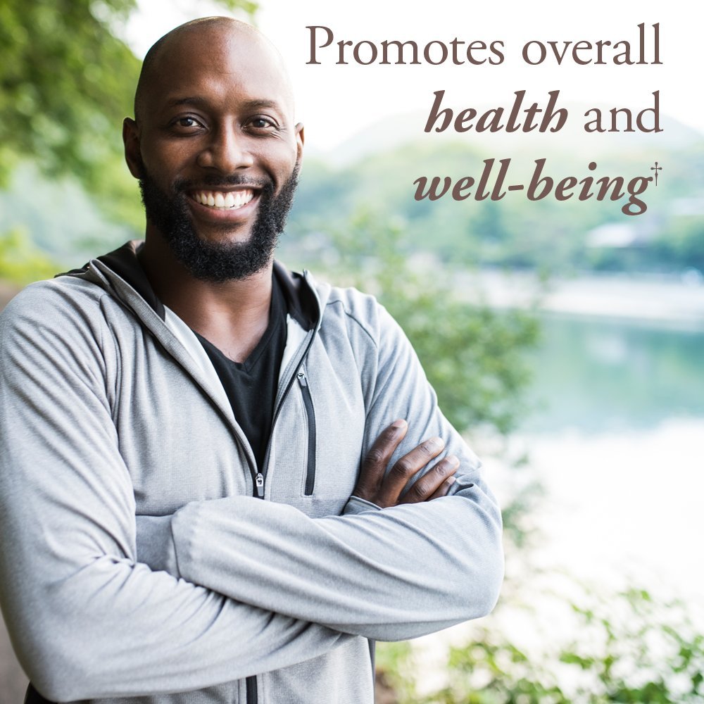 Garden of Life Organics Men's 40+ Multivitamin label highlights 16 essential nutrients.