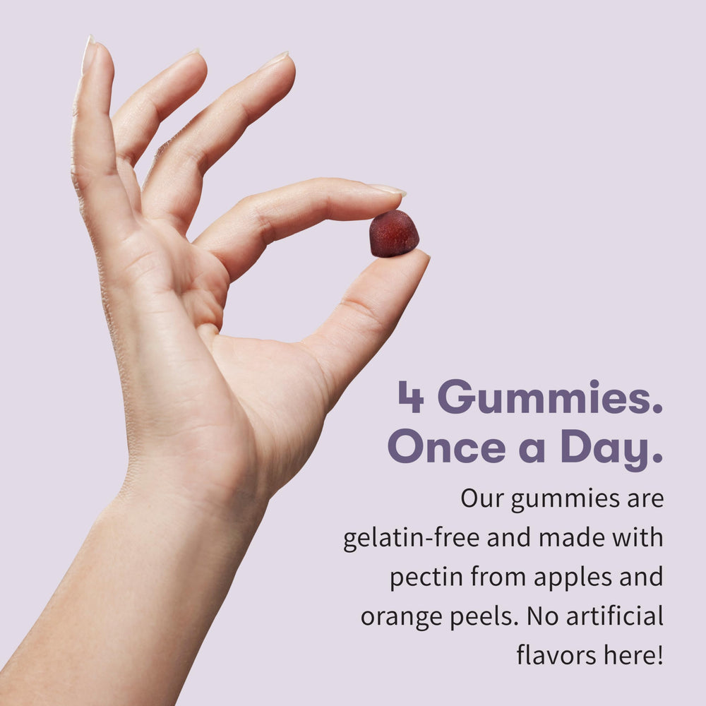 Garden of Life Organics Prenatal Gummies packaging with organic and vegan certifications.