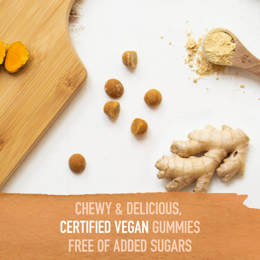 Garden of Life Organics Turmeric Inflammatory Response Gummy gluten-free vegan certification