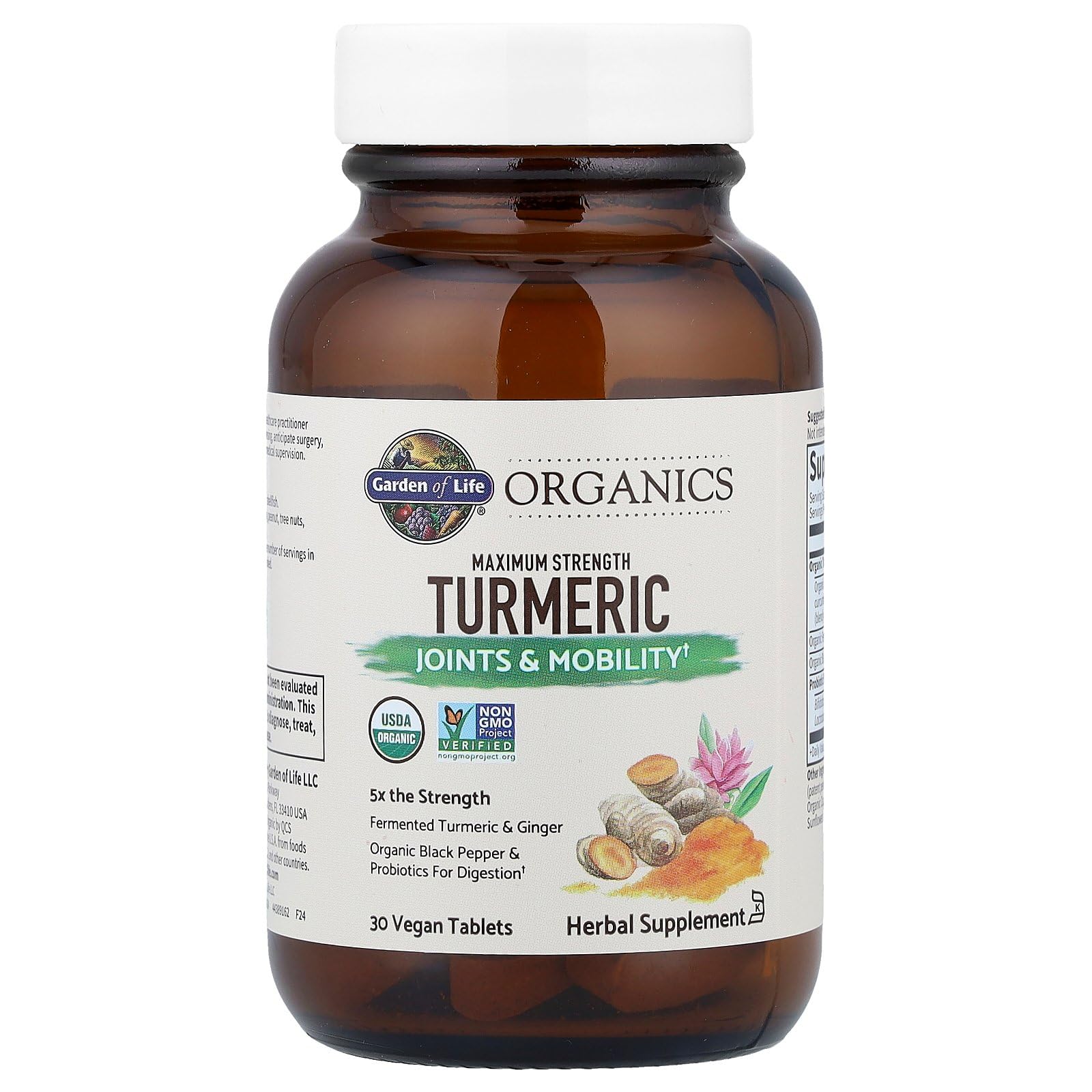 Garden of Life Organics Turmeric organic turmeric root for natural sourcing