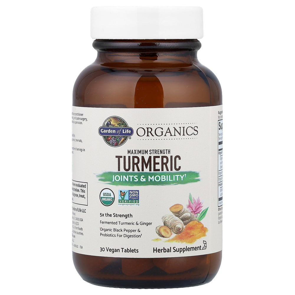 Garden of Life Organics Turmeric organic turmeric root for natural sourcing