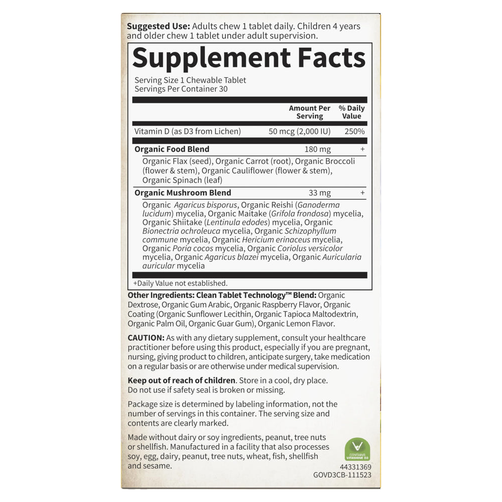 Delicious chewable texture makes daily supplementation feel effortless and enjoyable