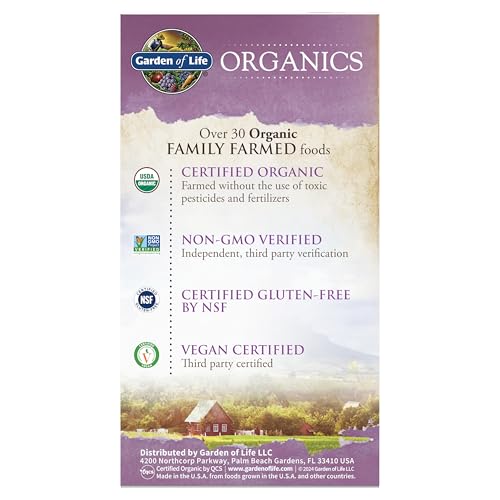 Garden of Life Organics Women’s Multivitamin shown in a daily-use setting.
