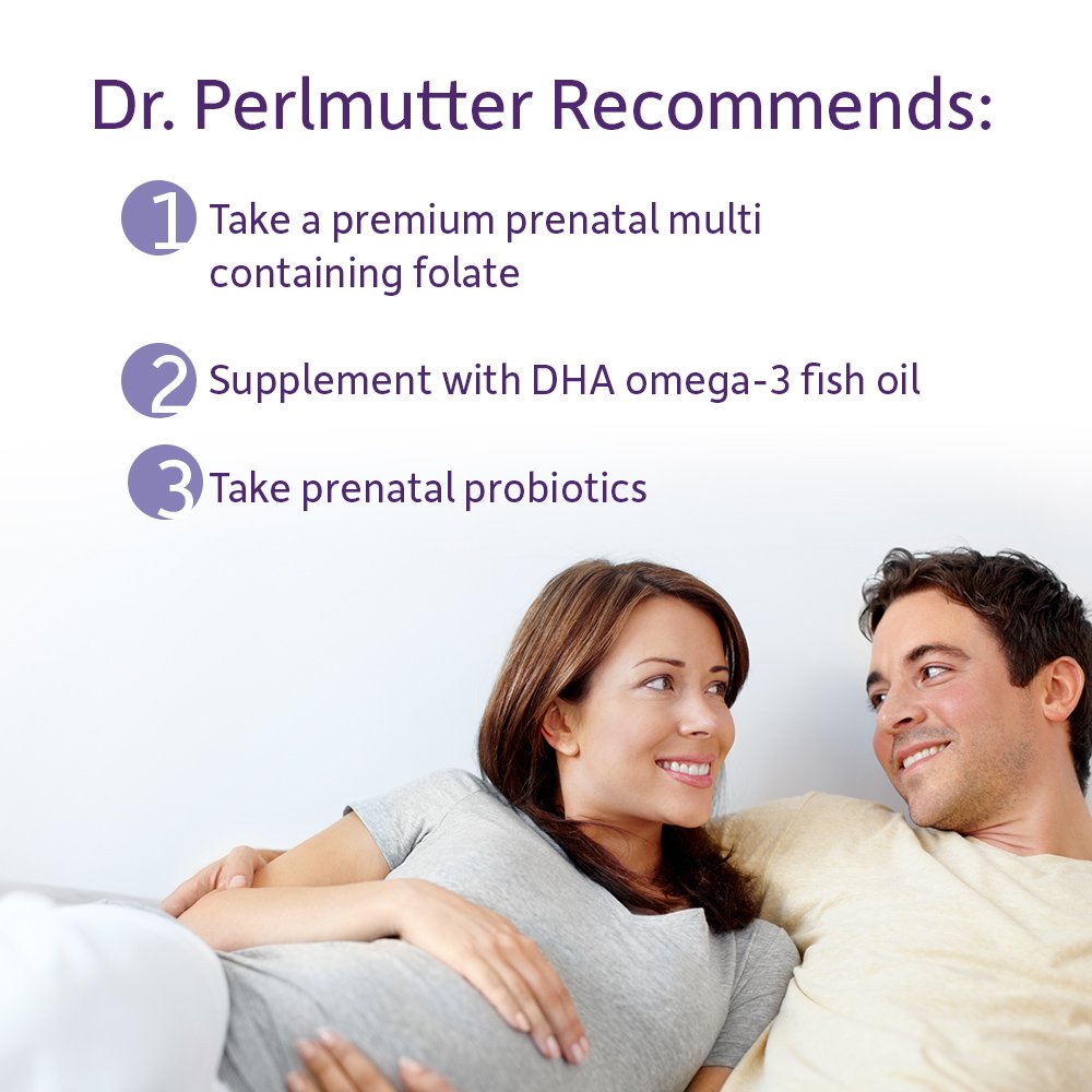 Garden of Life prenatal probiotic packaging beside lactation-use icon