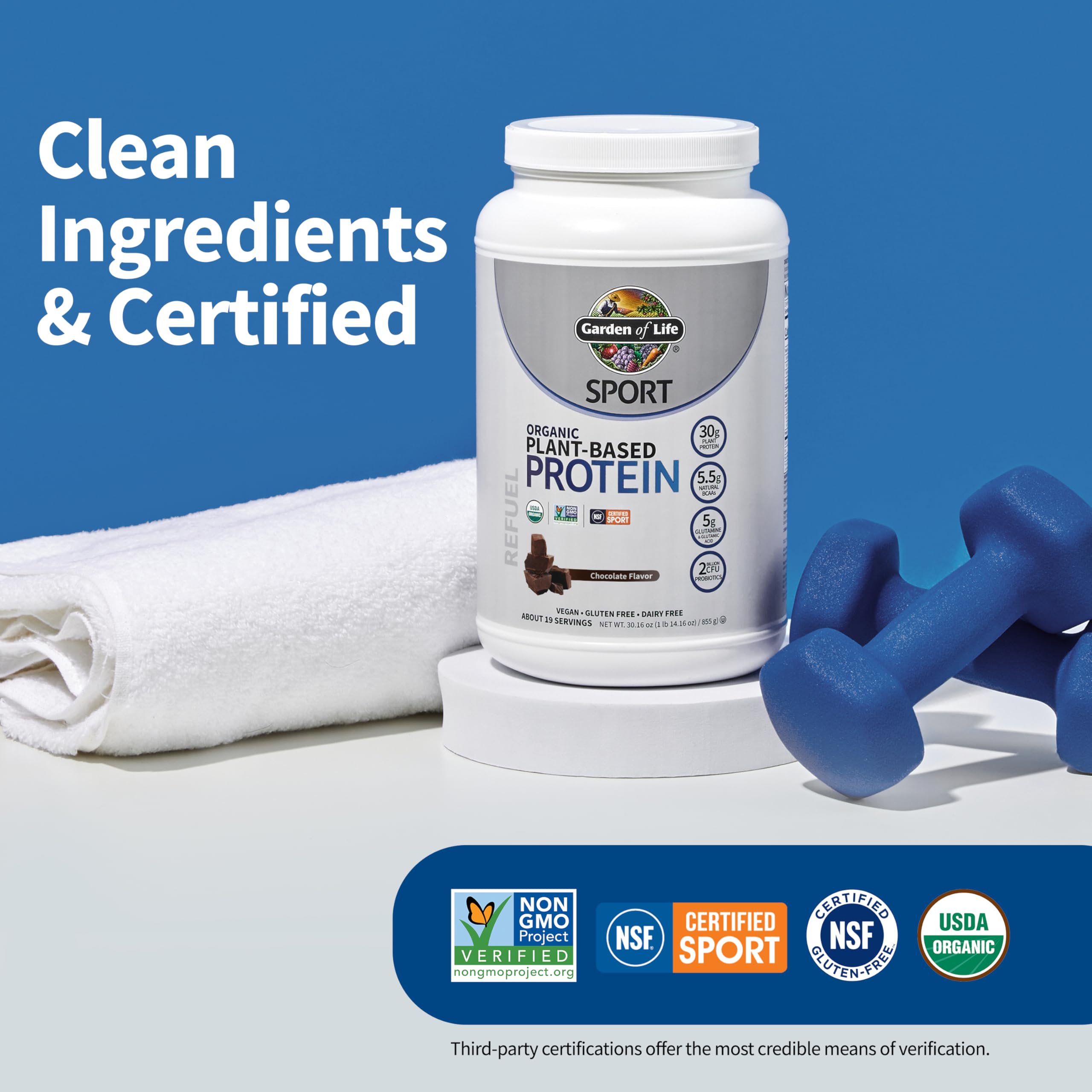 Garden of Life probiotic 2 billion CFU image indicating immune support