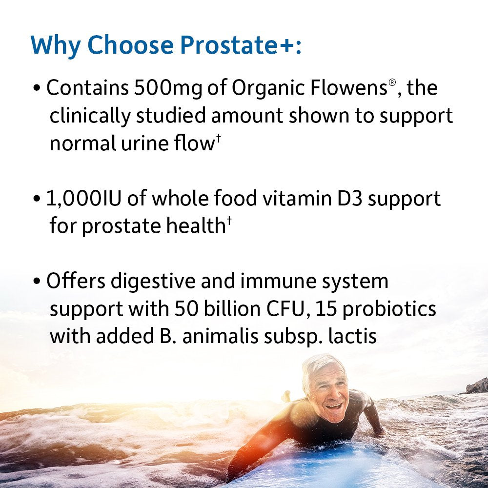 Garden of Life Prostate+ vitamin D3 inclusion highlighted for potential prostate wellness support