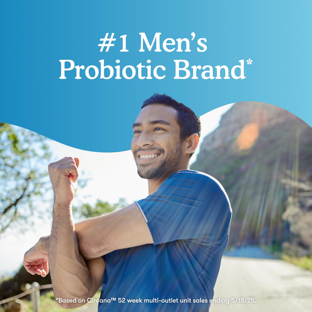 Garden of Life Prostate+ capsules in bottle scene for convenient daily digestive balance