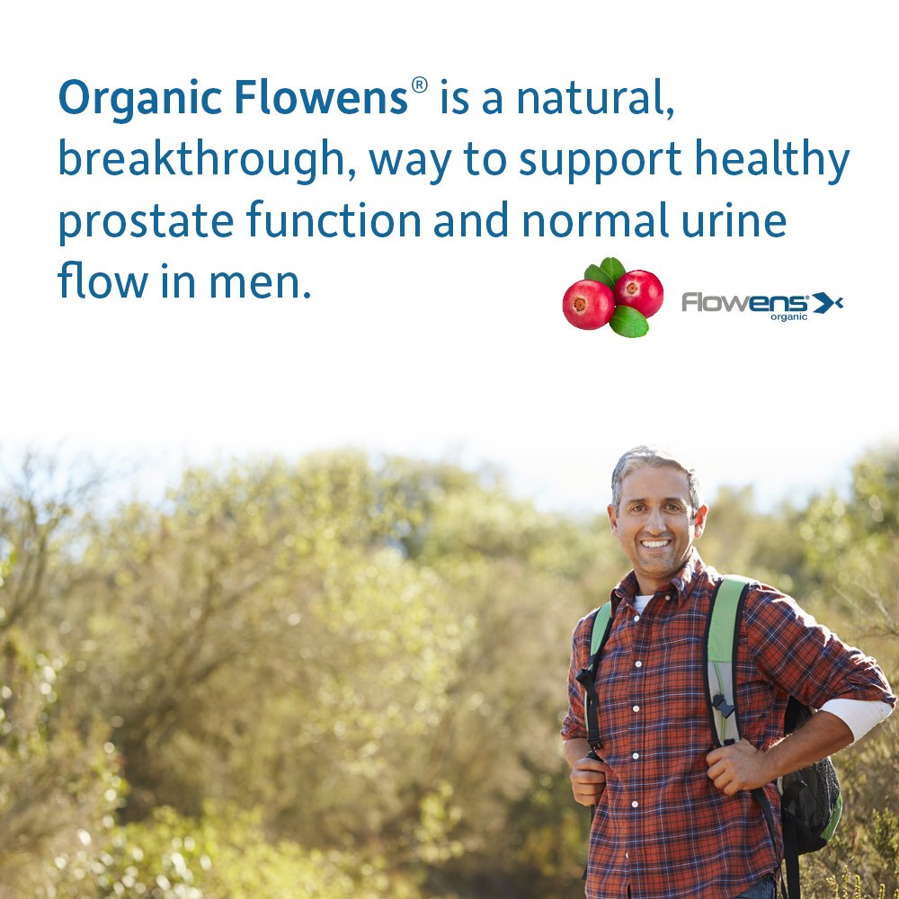 Garden of Life Prostate+ organic Flowens powder shown with cranberry context for male health