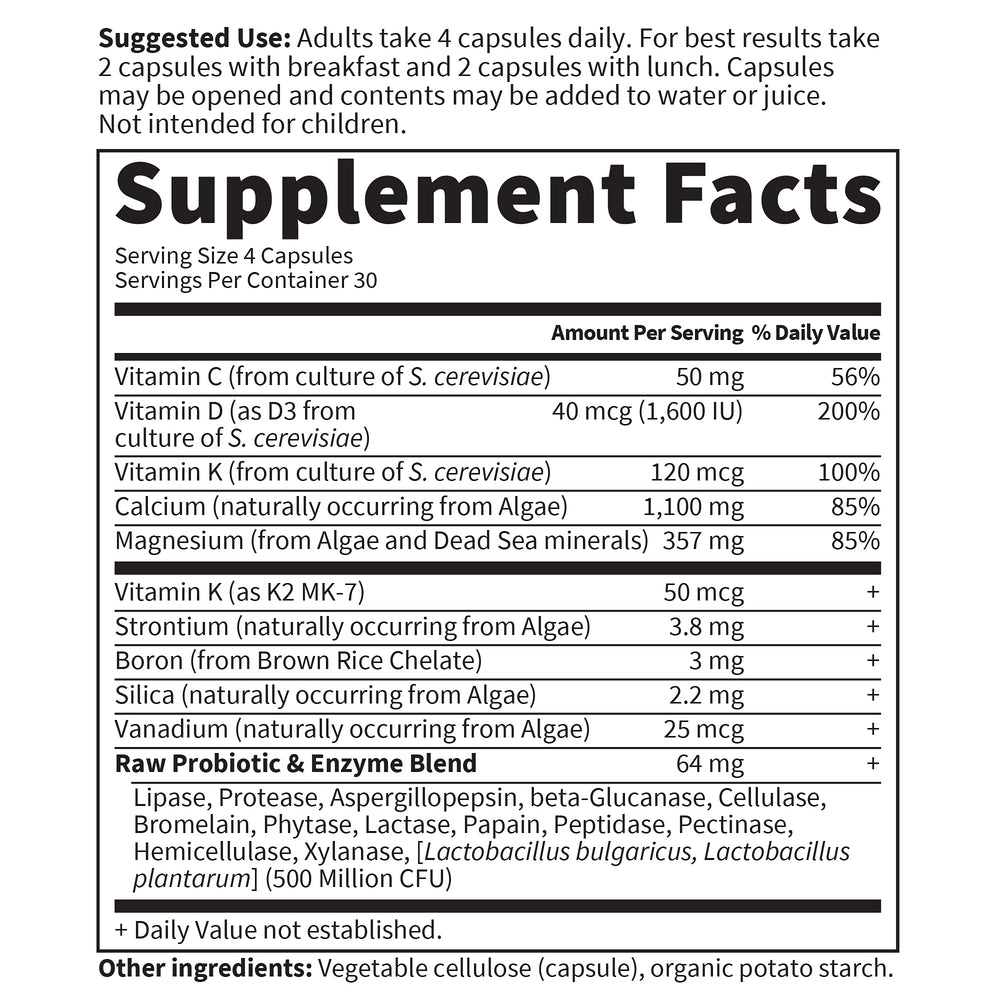 Garden of Life Raw Calcium gluten-free and Non-GMO verified.