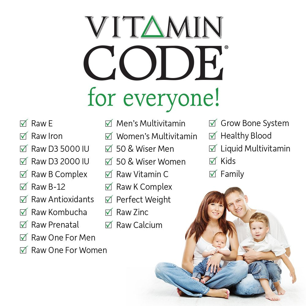 Garden of Life Raw Calcium bottle on kitchen counter for daily use.
