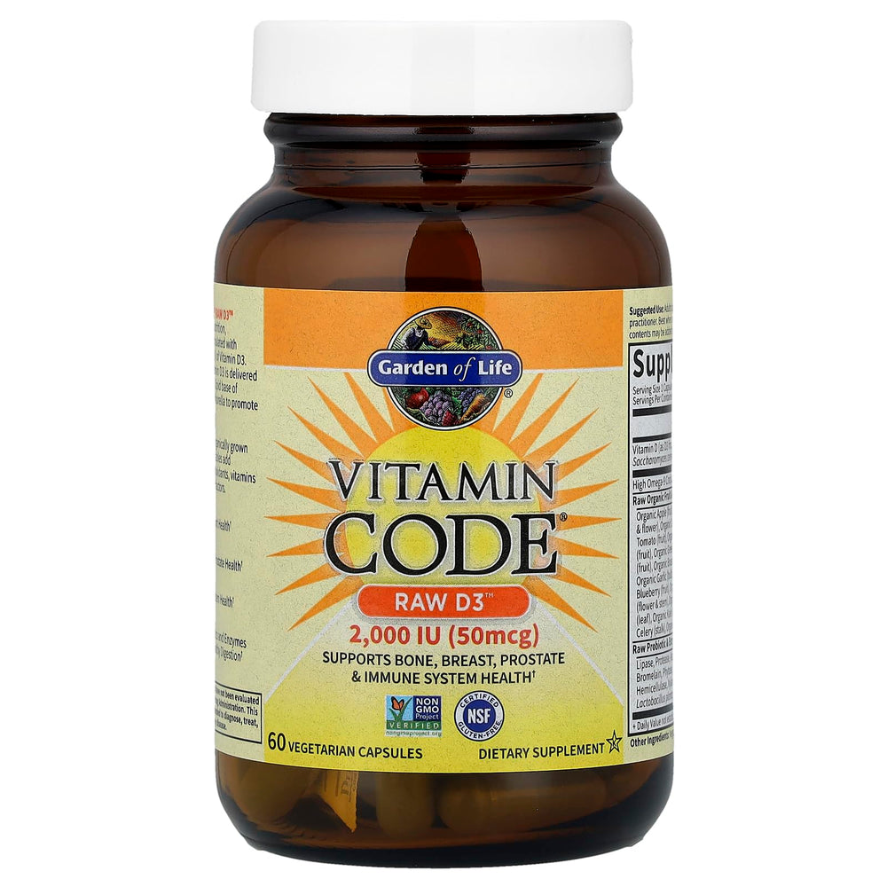 Raw D3 capsules close-up showing vegetarian capsule and small size