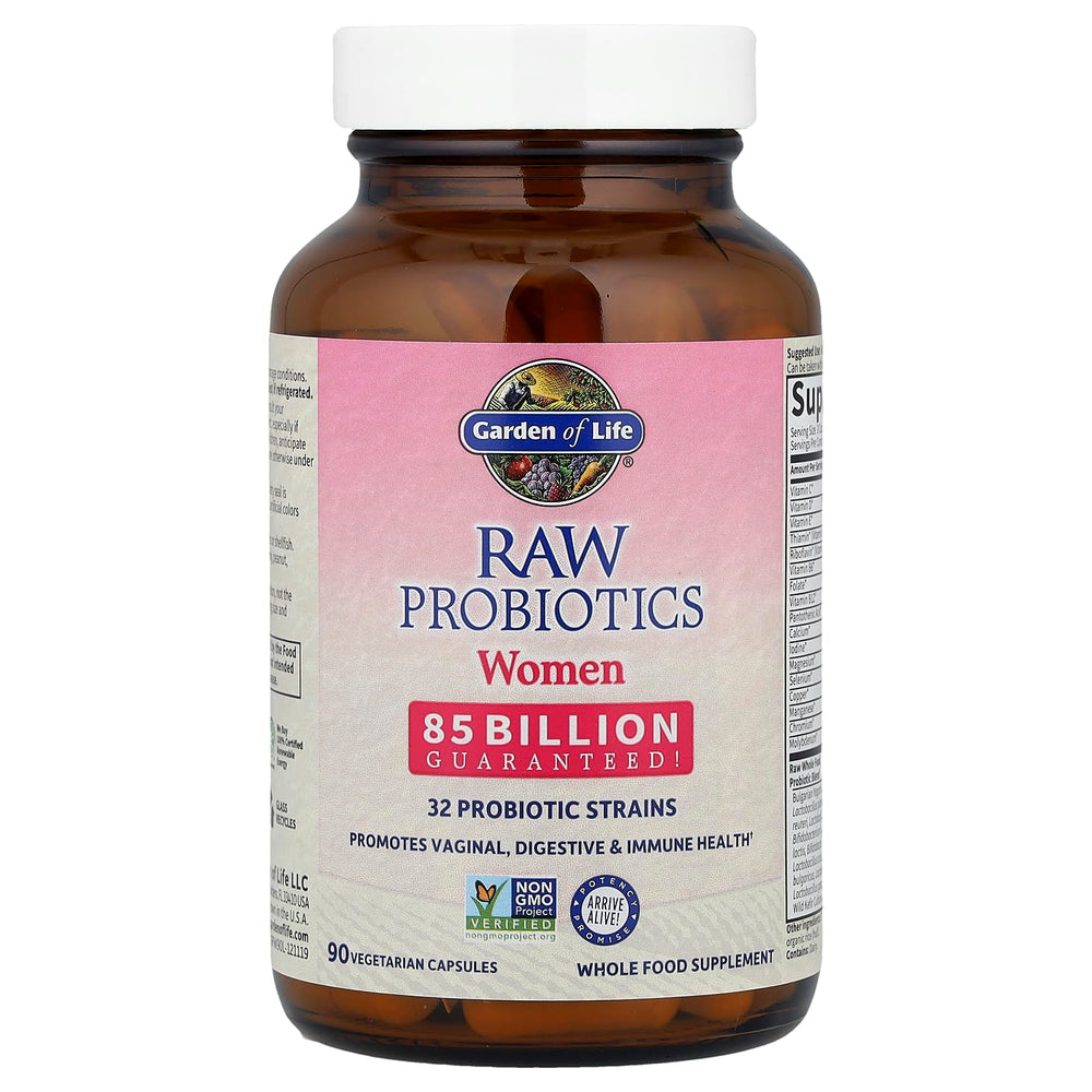 Garden of Life Raw Probiotics Women vegetarian capsules ready for daily wellness