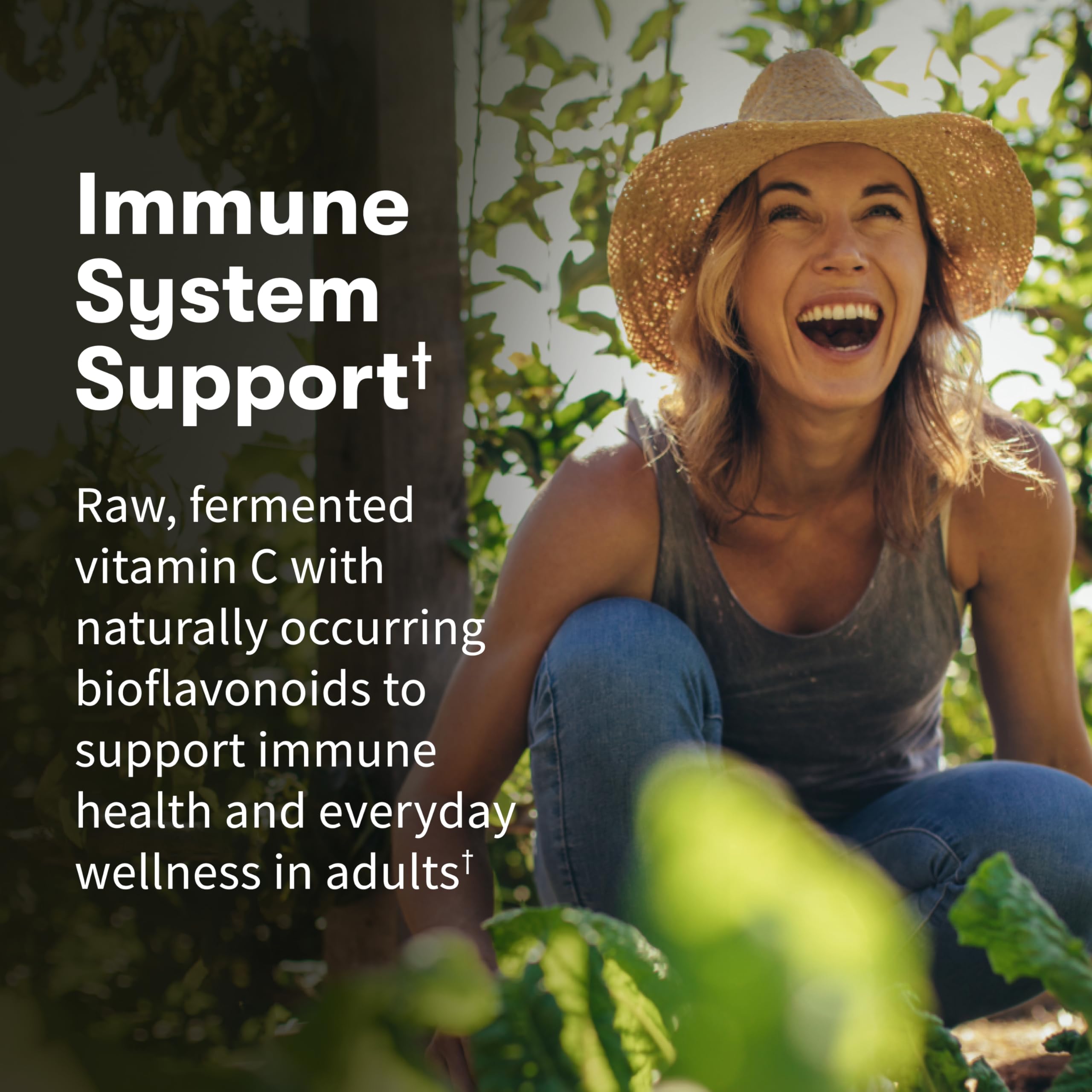 Raw Vitamin C capsules close-up highlighting vegan formula for digestive support