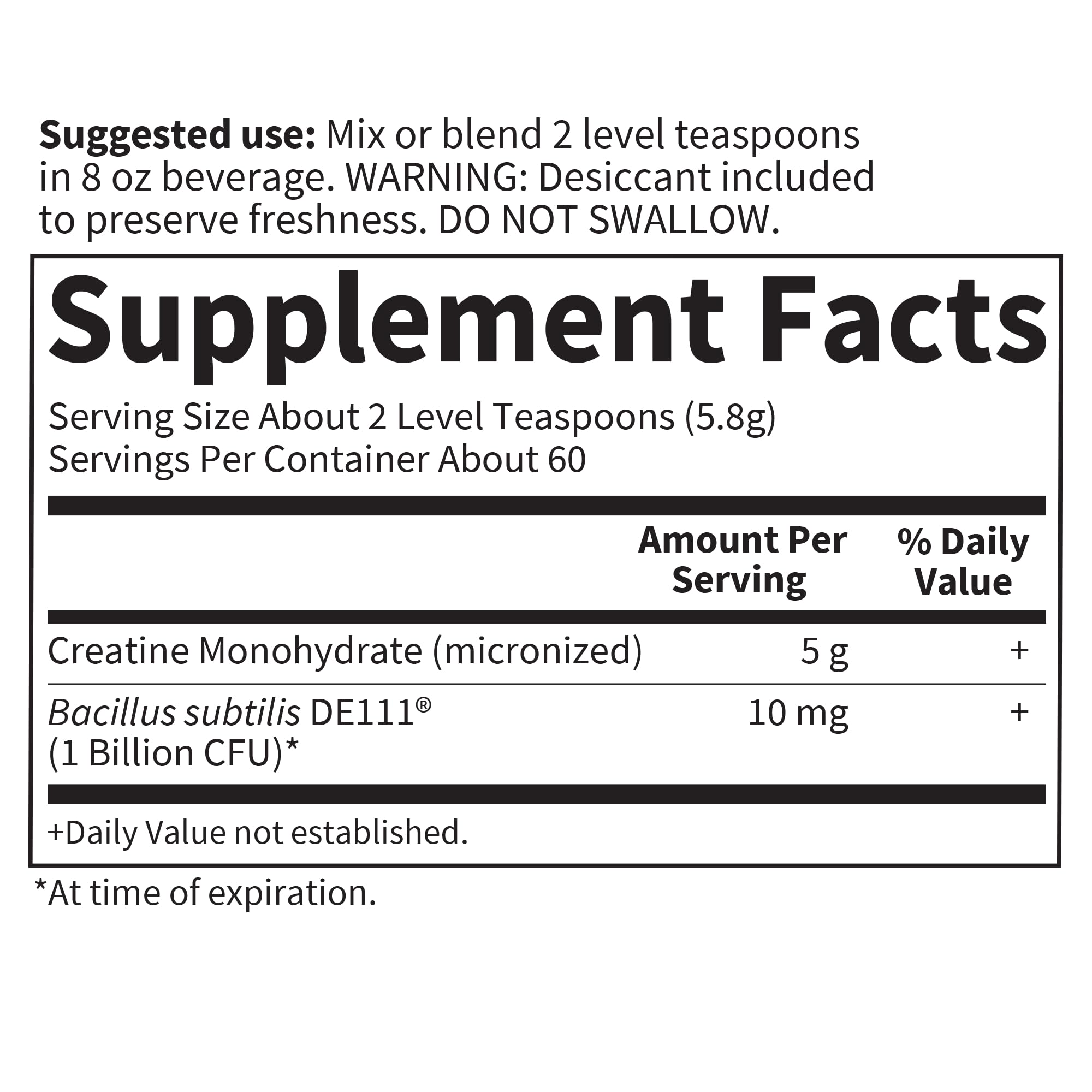 Garden of Life SPORT Creatine NSF-certified badge on packaging.