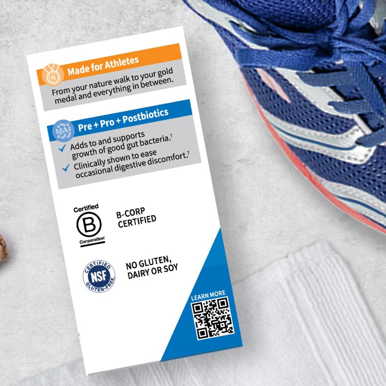 Garden of Life Sport Probiotics athlete recovery context in gym setting.