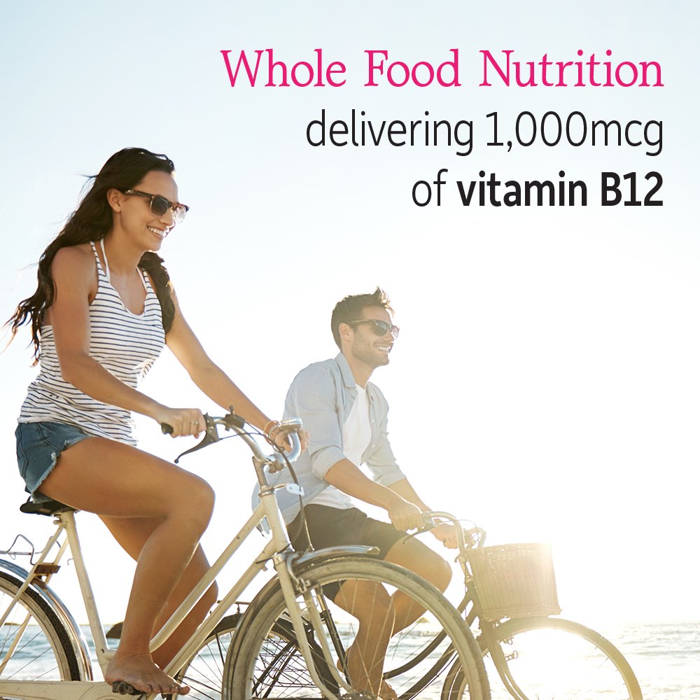 Garden of Life vegan B12 methylcobalamin source for plant-based diets
