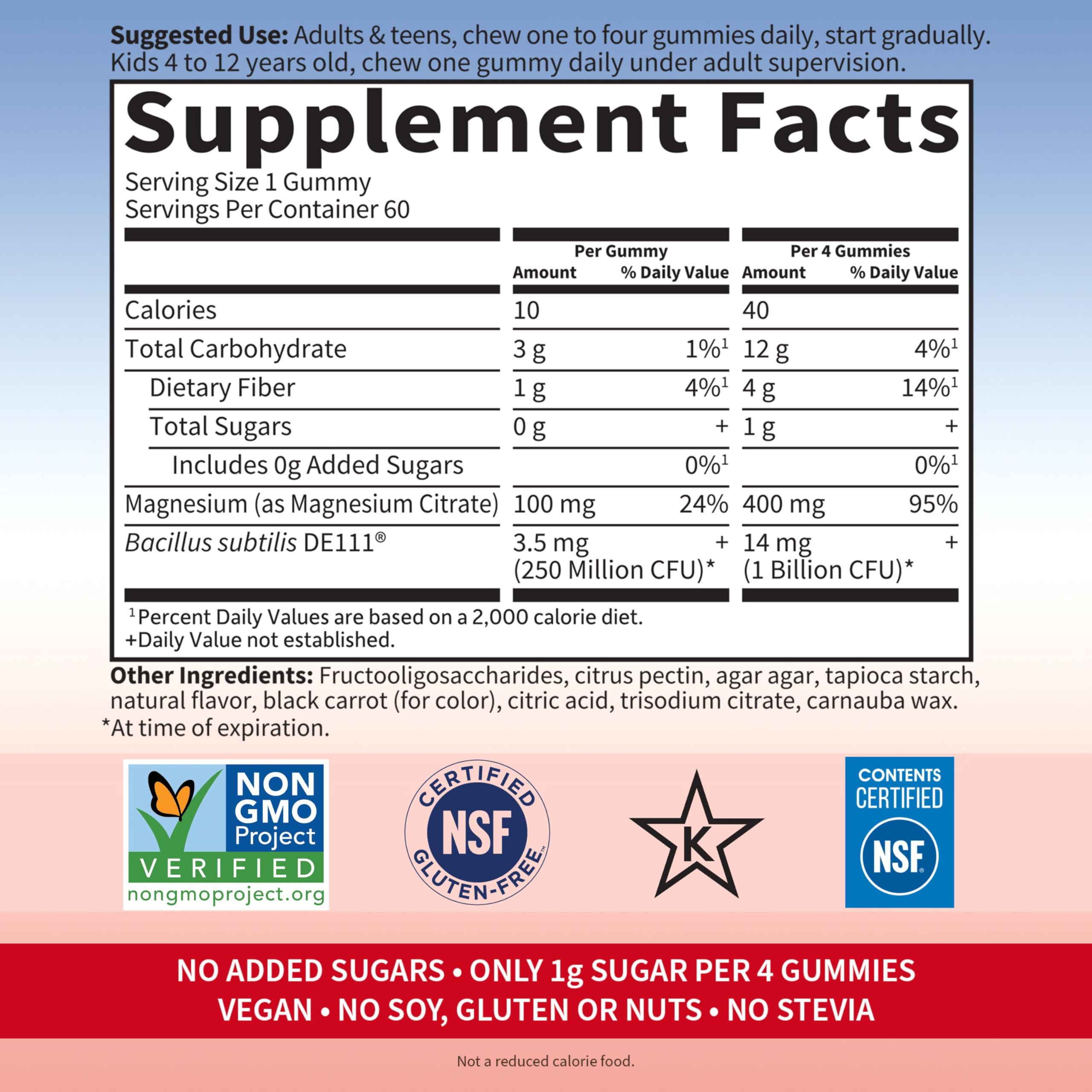 Garden of Life vegan gluten-free kosher icon indicating lifestyle-friendly gummies