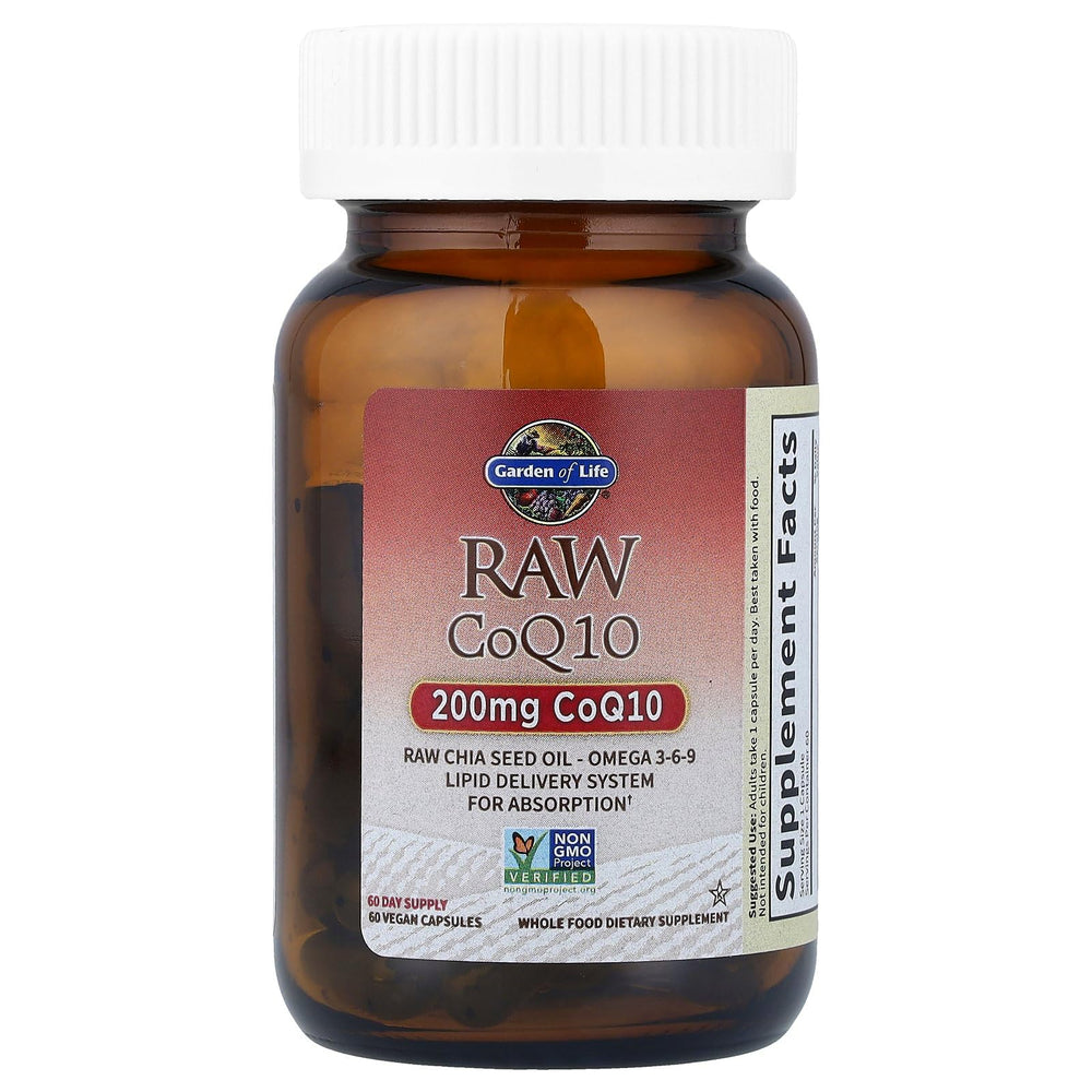 Garden of Life vegan omega 3-6-9 chia seed oil capsules for daily nourishment