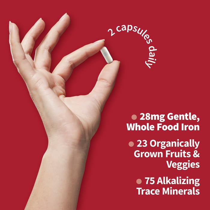 Vitamin Code Healthy Blood mineral blend highlights 75 soil-based minerals