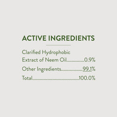 Garden Safe Neem oil extract highlighted for natural plant protection