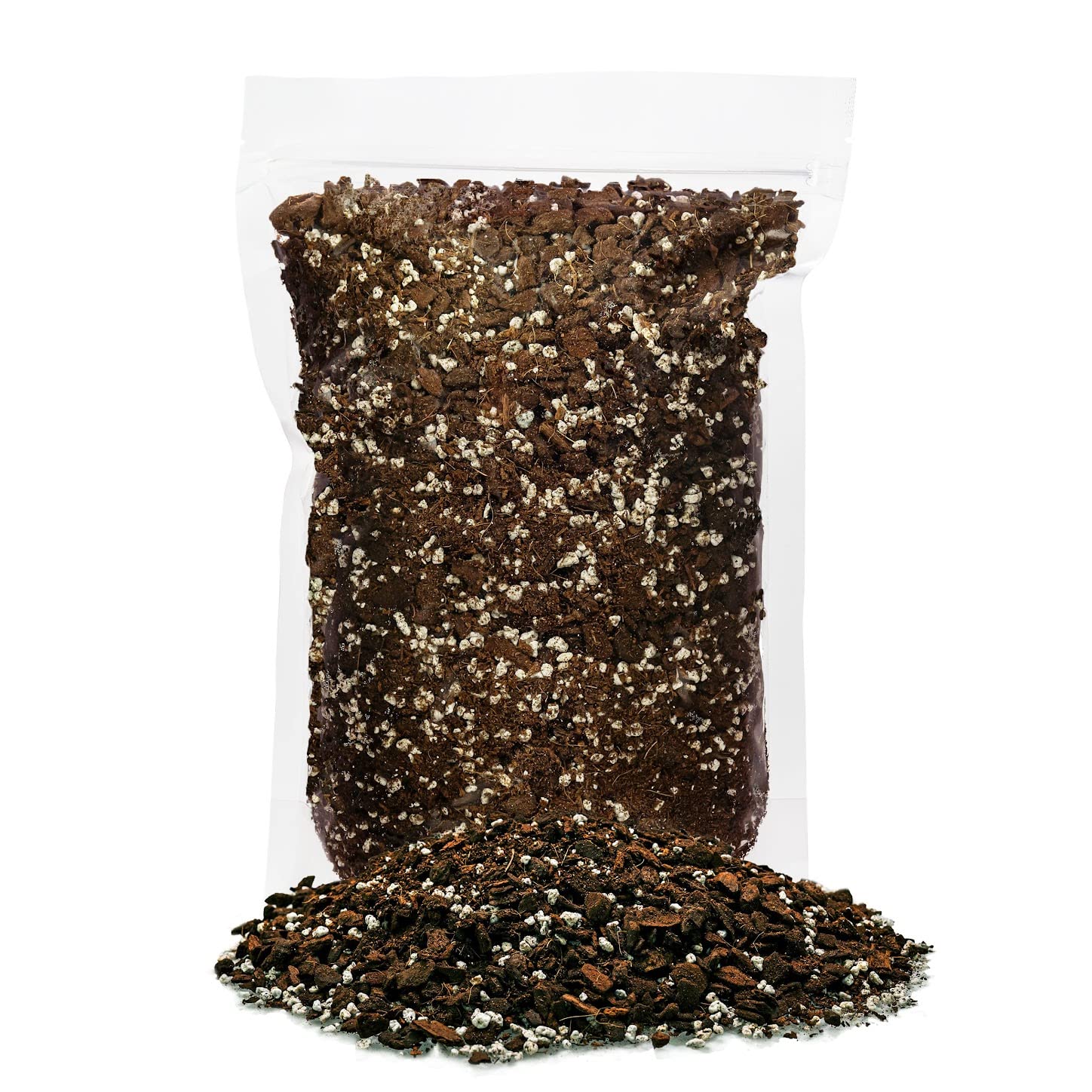 Watering scene showing drainage-friendly Gardenera Monstera mix.