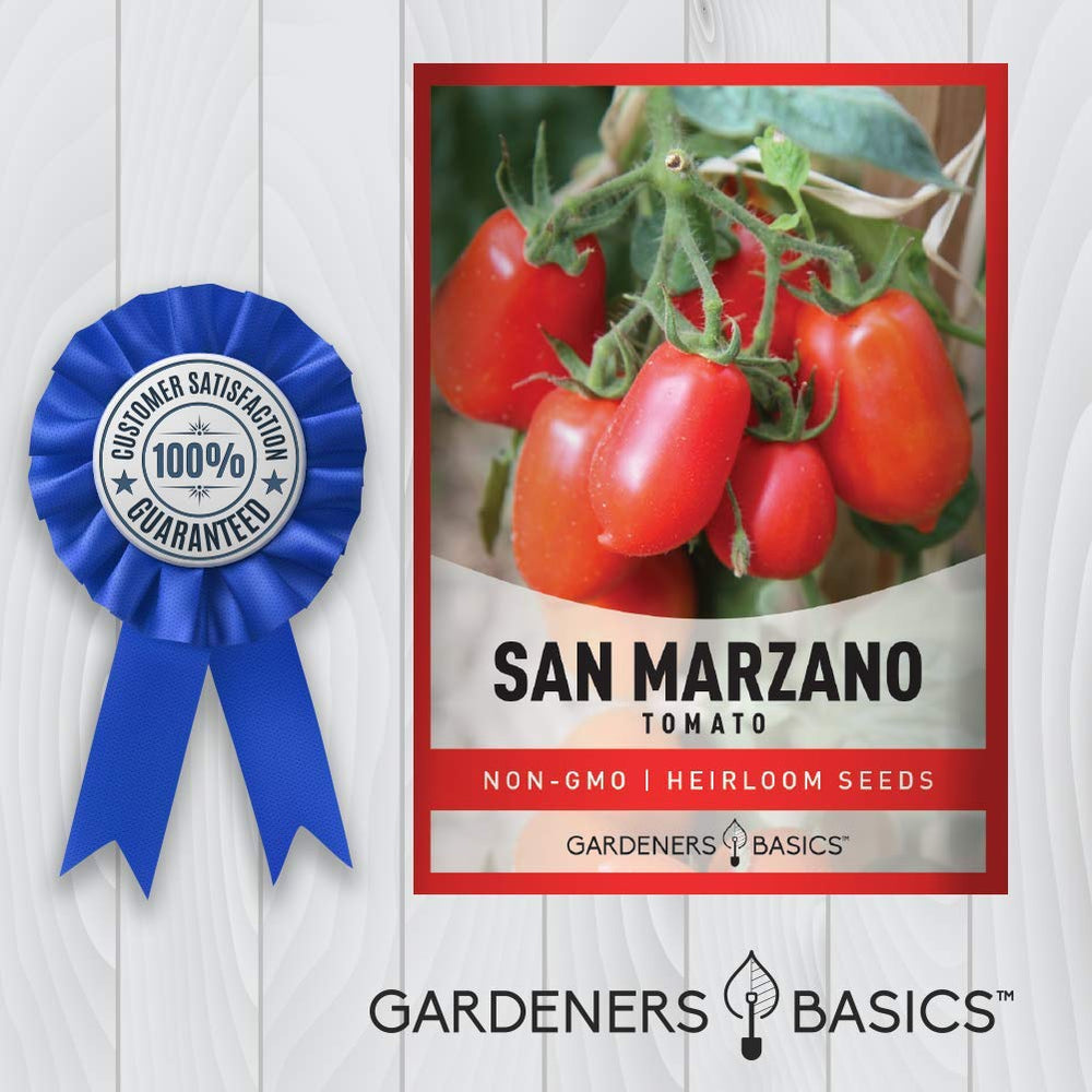 Gardeners Basics San Marzano salsa-ready tomatoes for vibrant homemade dishes.