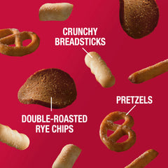 Rye chips provide savory depth in Gardetto's mix