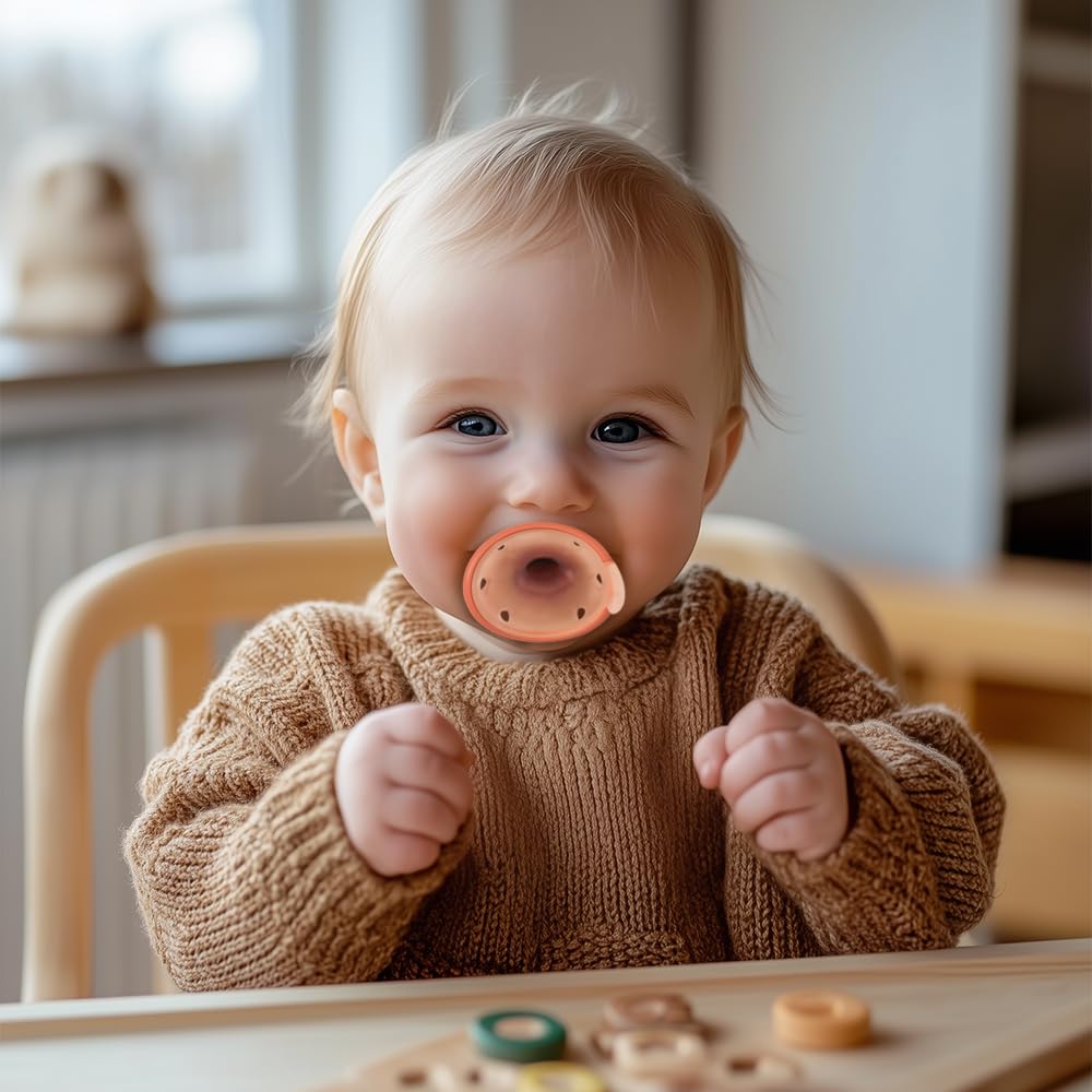Garkoko dust-and-hair resistant surface keeps the pacifier tidier.