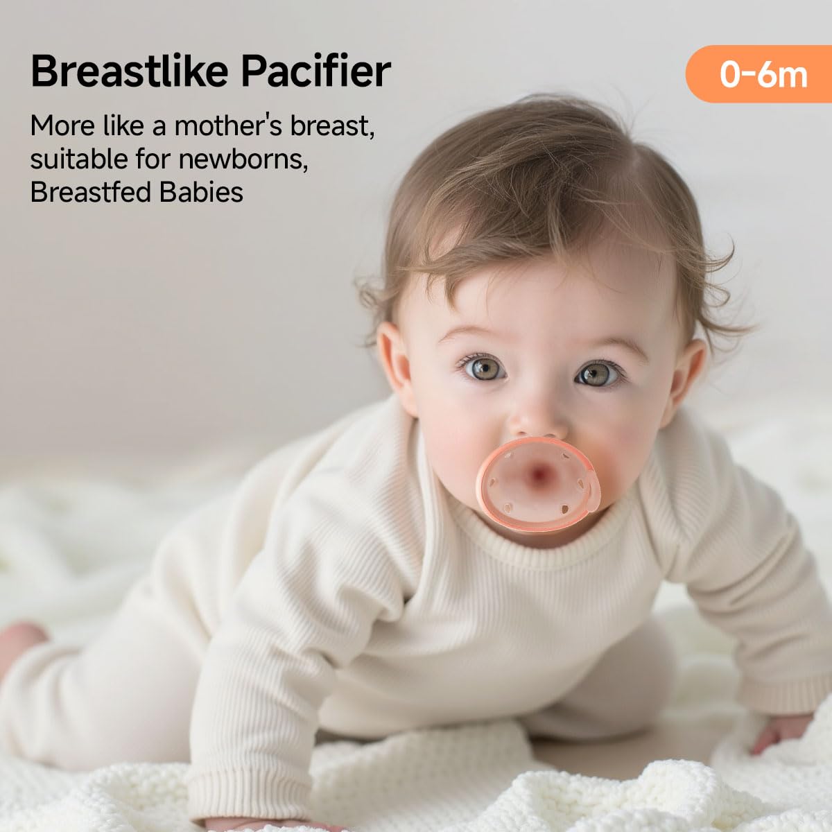 Garkoko inverted-arc 0-3 months design mimics natural nursing.