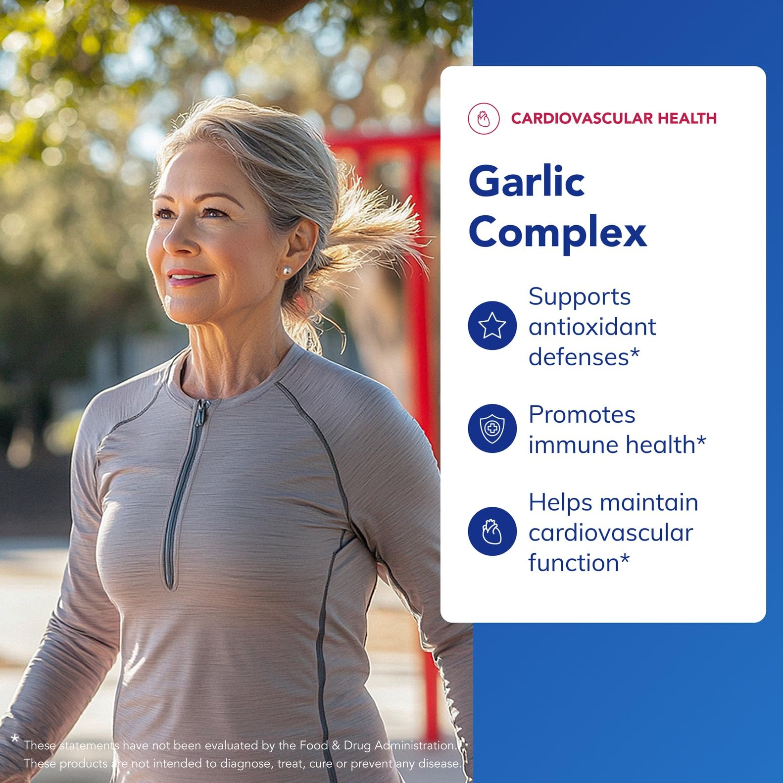 Fermented black garlic extract close-up from Garlic Complex suggesting stable ingredients