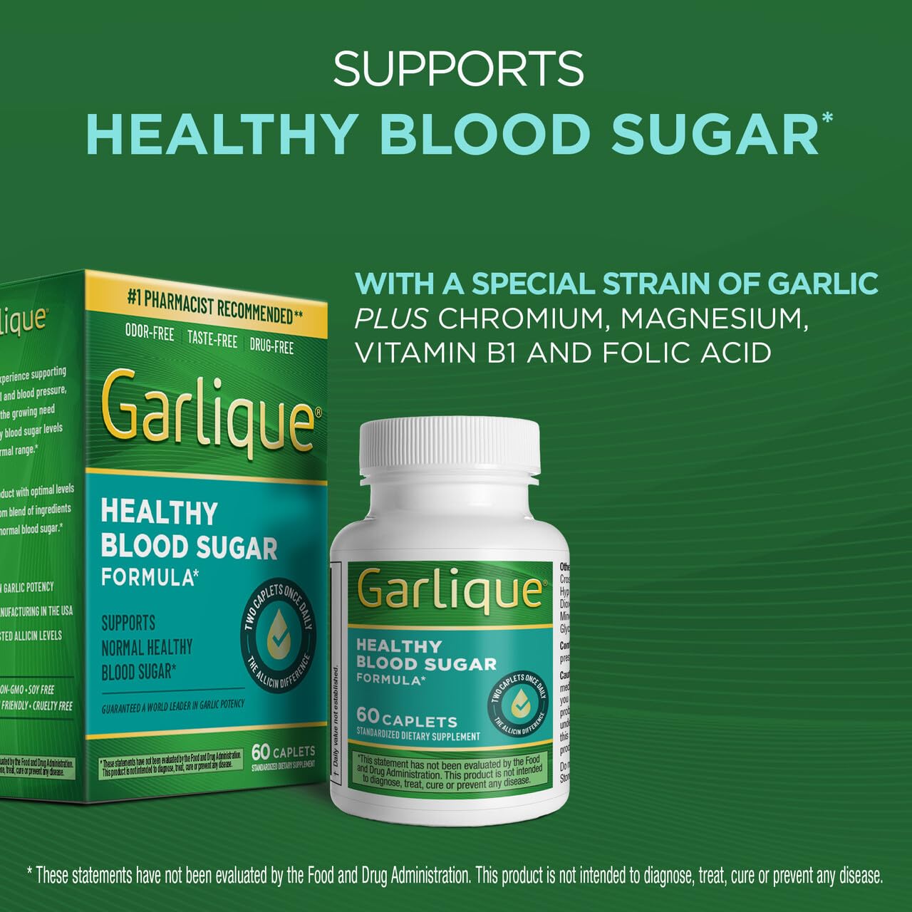 Garlique high-potency allicin formula with lab-tested potency.