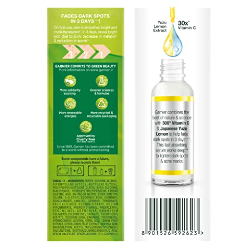 Garnier Bright Complete morning and evening routine for radiant skin