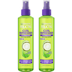 Garnier Fructis Curl Refresher Reviving Water bottle for quick curl refresh and hydration