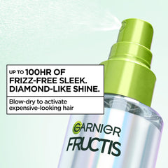 Garnier Fructis Diamond Sleek heat protection up to 450F.
