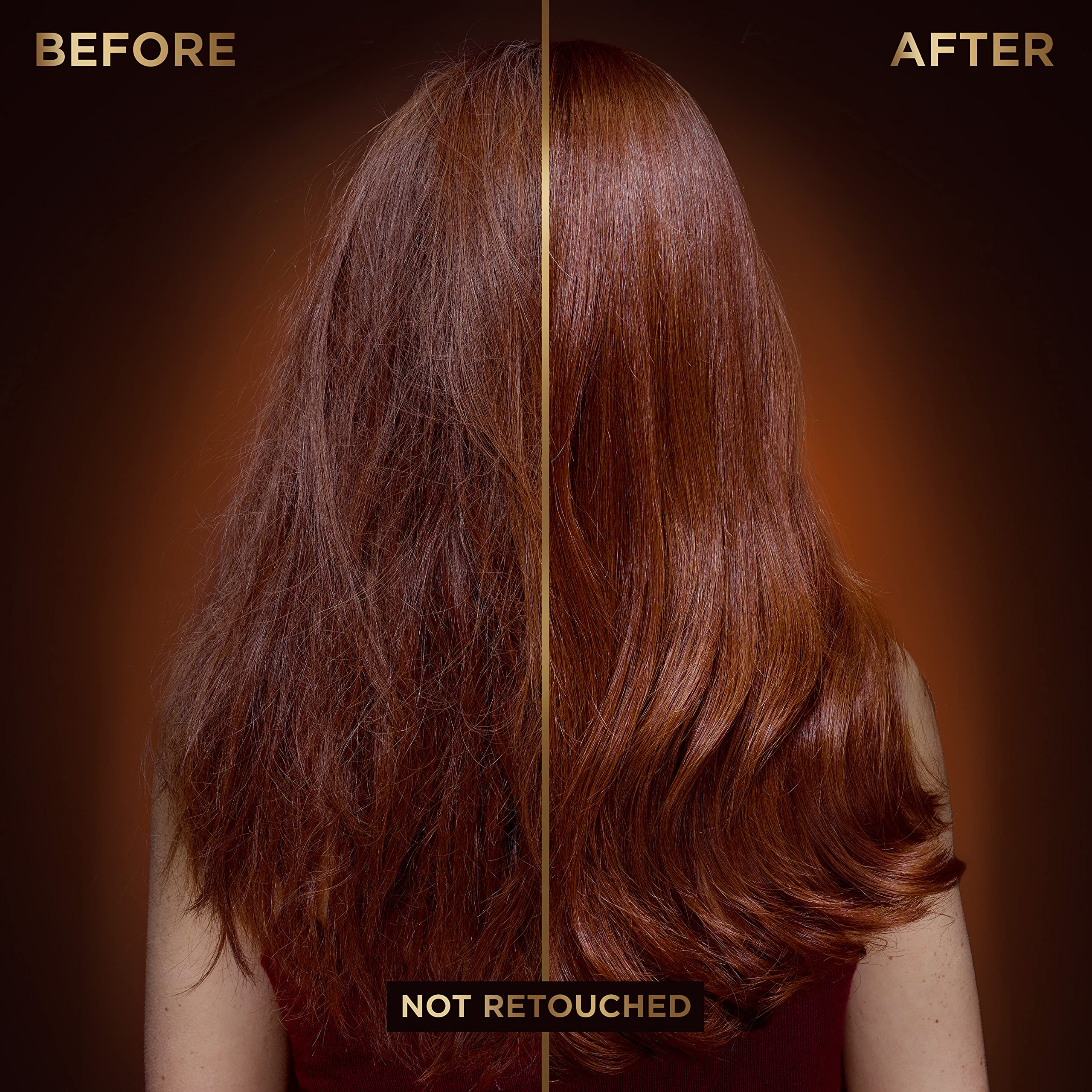 Garnier Honey Treasures Serum near heat protection claim visual up to 450 degrees.