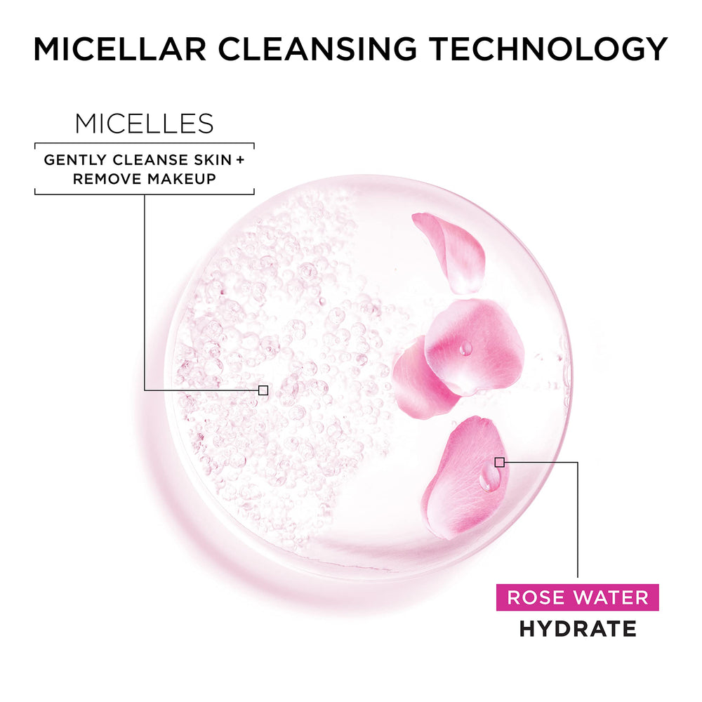 Garnier Micellar Water supports clean skin across all skin types.