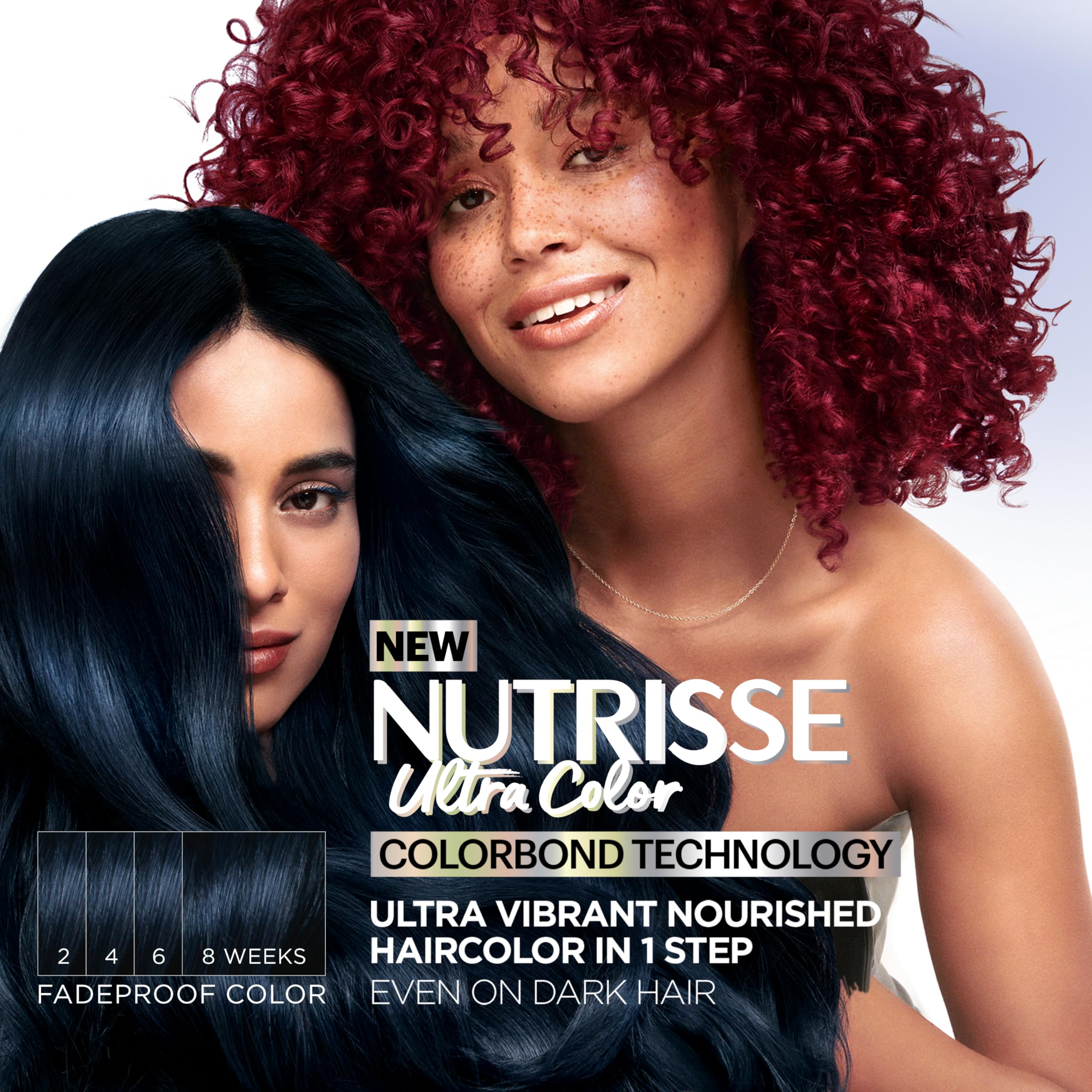 Garnier grapeseed oil ampoule included for moisture during mixing