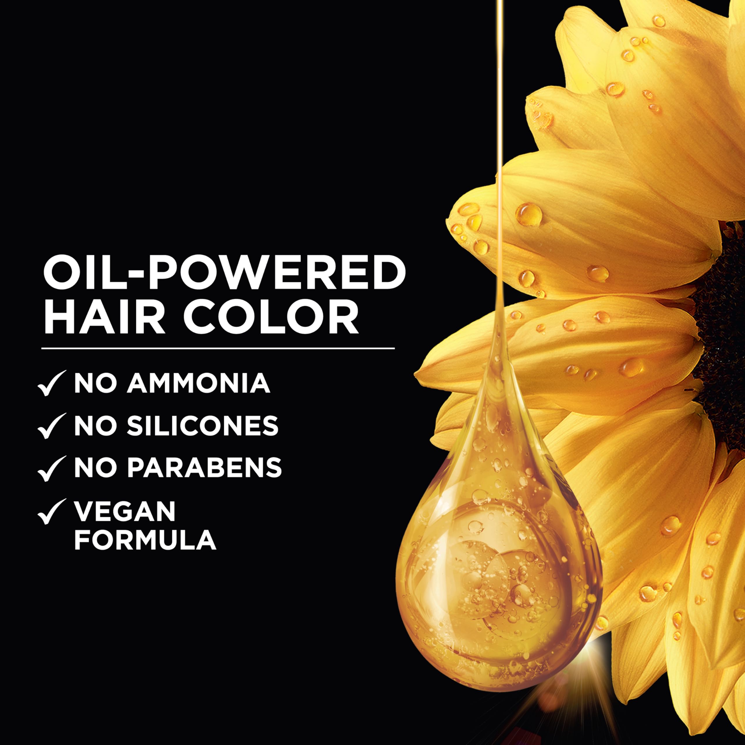 Non-drip cream for mess-free dye application.