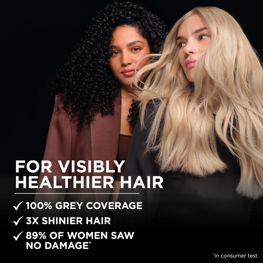 Garnier Olia vegan, cruelty-free hair dye formula.