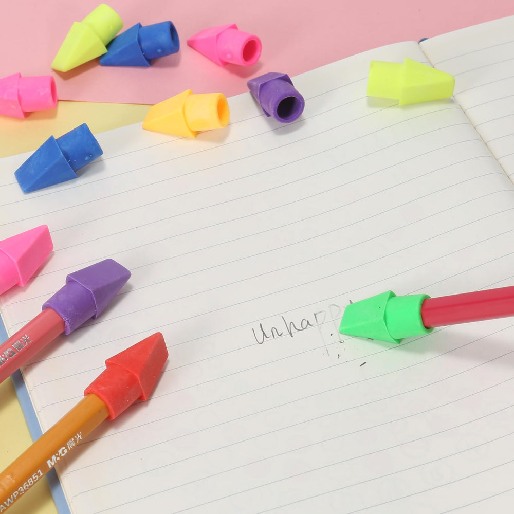 Garpphst bulk-pack with resealable storage bag for organized erasers