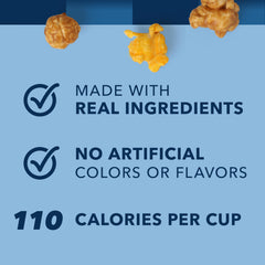 Garrett Popcorn small-batch recipe uses real ingredients for premium taste.