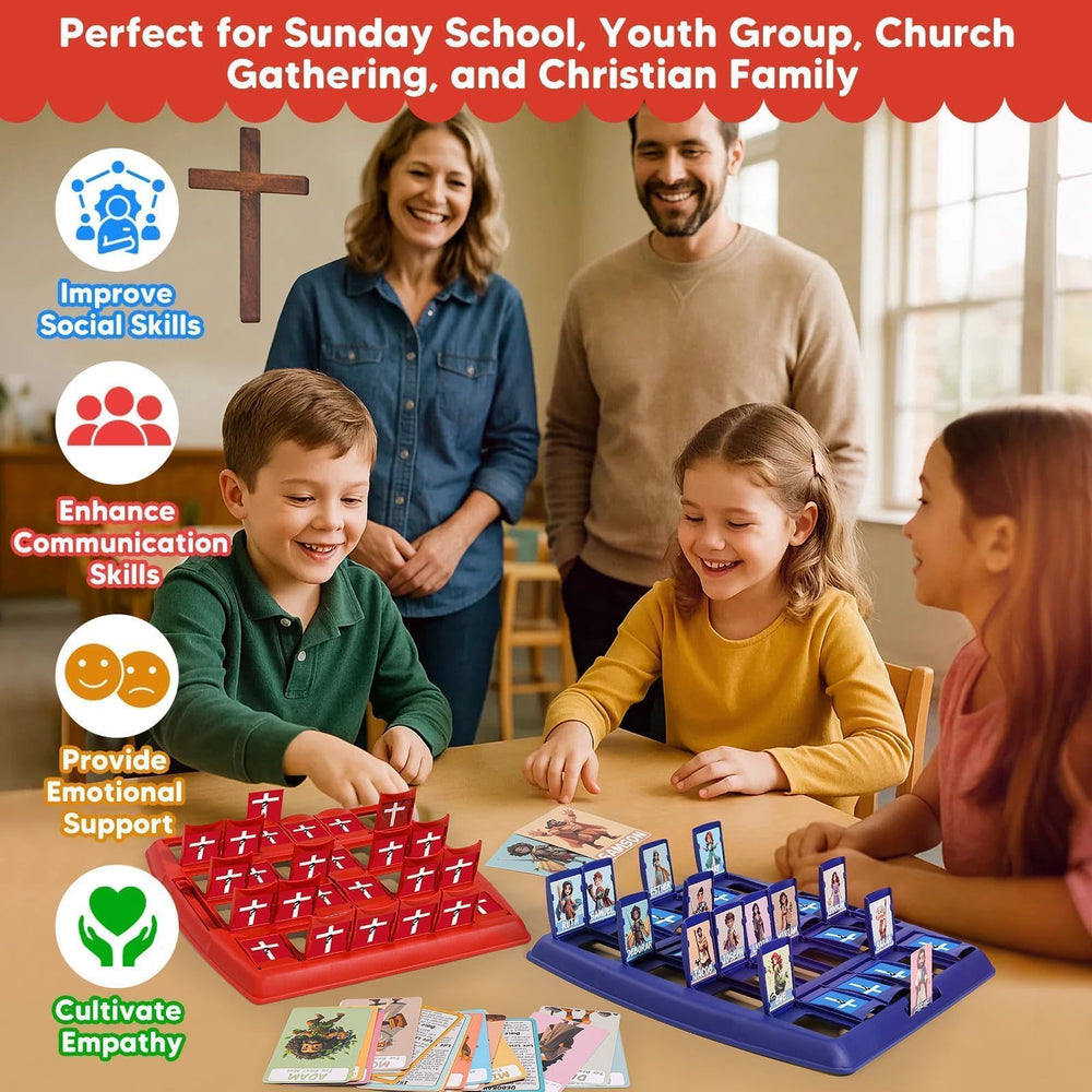Garybank Guess Bible is perfect for Sunday School and family game nights