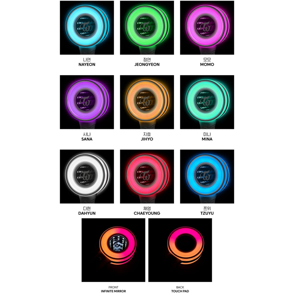 GASHINA STORY Twice Candybong Infinity Ver3 central control mode during concerts.