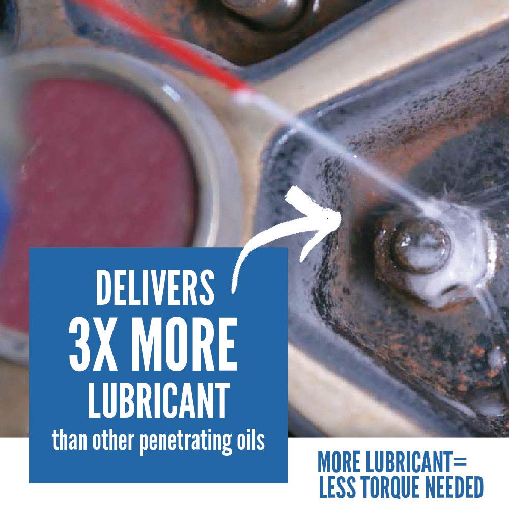 Gasoila Free All helps loosen a rusted bolt with minimal effort.