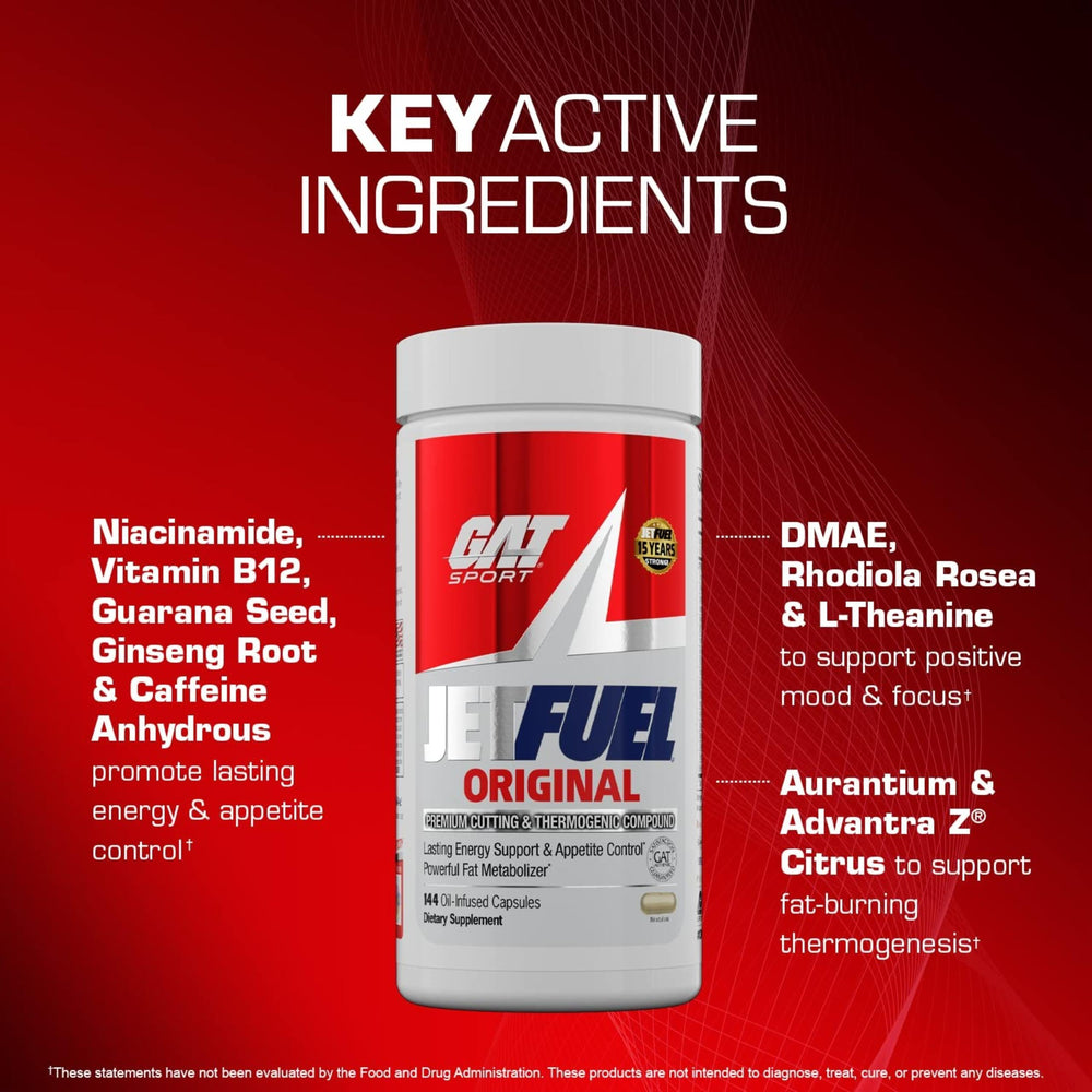 GAT SPORT JetFuel Original athletic scene shows athletes fueling workouts