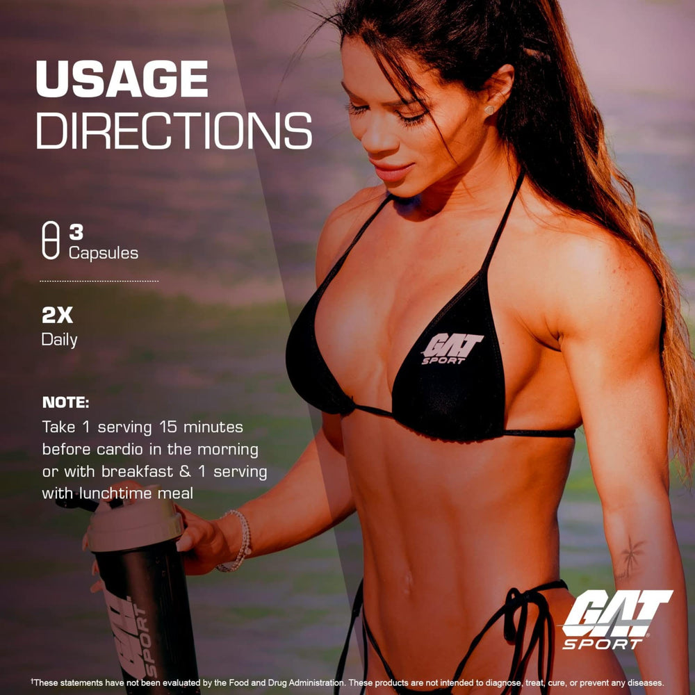 GAT SPORT JetFuel Original packaging box highlighting value and 144 capsules